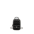 Chanel 24P Mini Backpack/Crossbody Bag Caviar Black  (Microchip)