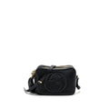 Gucci soho disco camera bag grained calfskin black