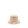 Gucci Size L Jumbo GG Bucket Hat Pink/Multicolour