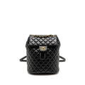 Chanel Urban Spirit Flap Backpack Lambskin Black