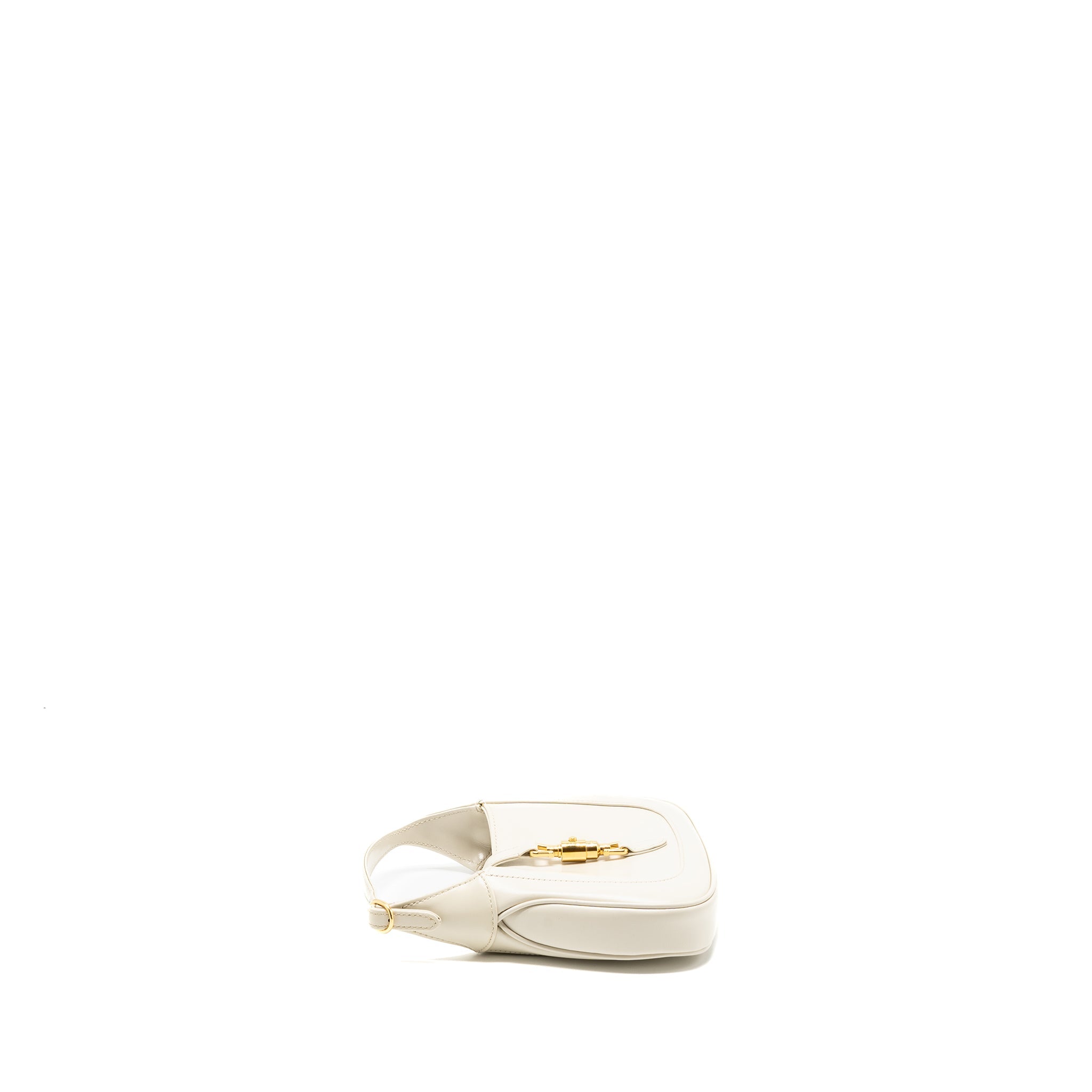 Gucci Jackie 1961 Mini Shoulder Bag Calfskin White