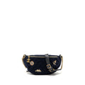 Chanel Paris Hamburg Charms Belt Bag Wool/Lambskin Navy/Black