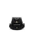 Chanel Triple Pocket Backpack Caviar Black L (Microchip)