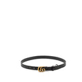 Gucci size 75 GG marmont Thin Belt black