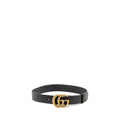 Gucci Size 85 4cm Wide GG Marmont Leather Belt