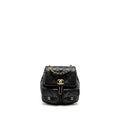 Chanel Triple Pack Backpack Caviar Black L (microchip)