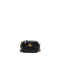 Gucci GG Marmont Matelasse Mini Camera bag calfskin black
