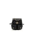 Chanel Triple Pack Backpack Caviar Black L (Microchip)