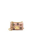 Gucci Padlock Chain Bag Crystal Stars Calfskin Pink