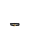Gucci size 75 GG marmont thin belt black