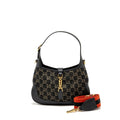 Gucci Jackie 1961 Small Shoulder Bag Denim/Leather Black