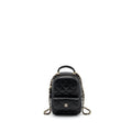 Chanel 24C mini backpack / crossbody bag caviar black L (microchip)