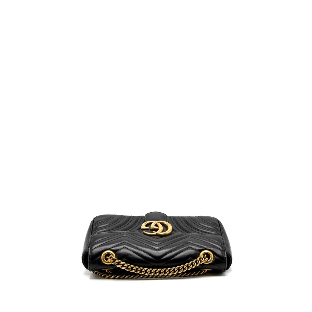 Gucci Small GG Marmont Bag Calfskin Black