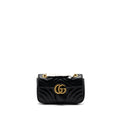 Gucci mini marmont calfskin black