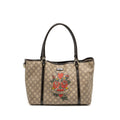 Gucci top handle tote bag gg supreme canvas