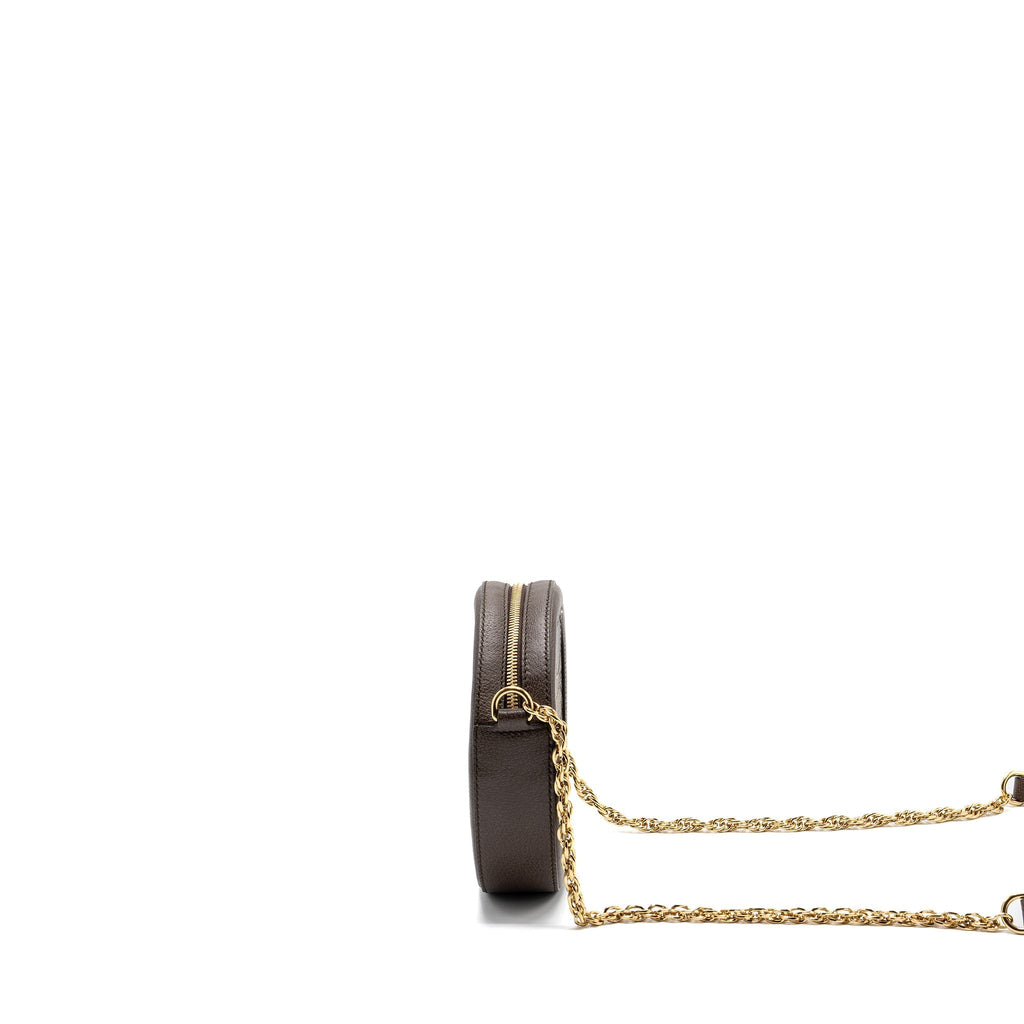 Gucci Mini Ophidia GG Round Shoulder Bag GG Supreme Canvas