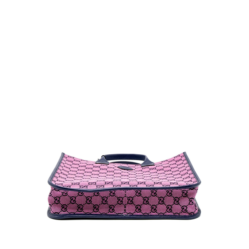 Gucci Children�s Tote Bag Canvas/Leather Purple