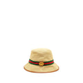 Gucci Size M Bucket Hat Canvas Brown
