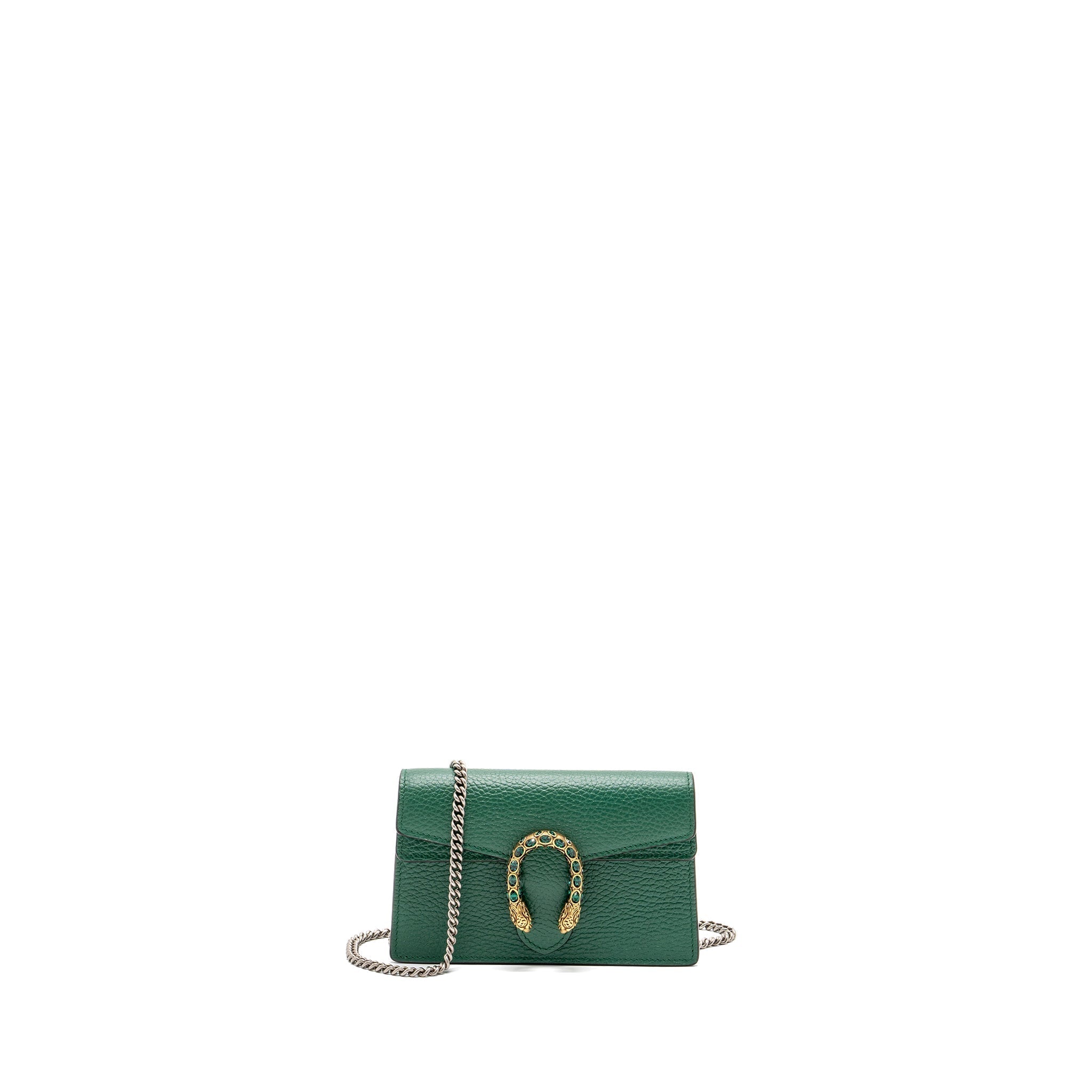 Gucci Dionysus Super Mini Leather Green