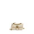 Gucci Mini Marmont bag calfskin white