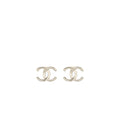 Chanel 23B CC logo with crystal earrings L