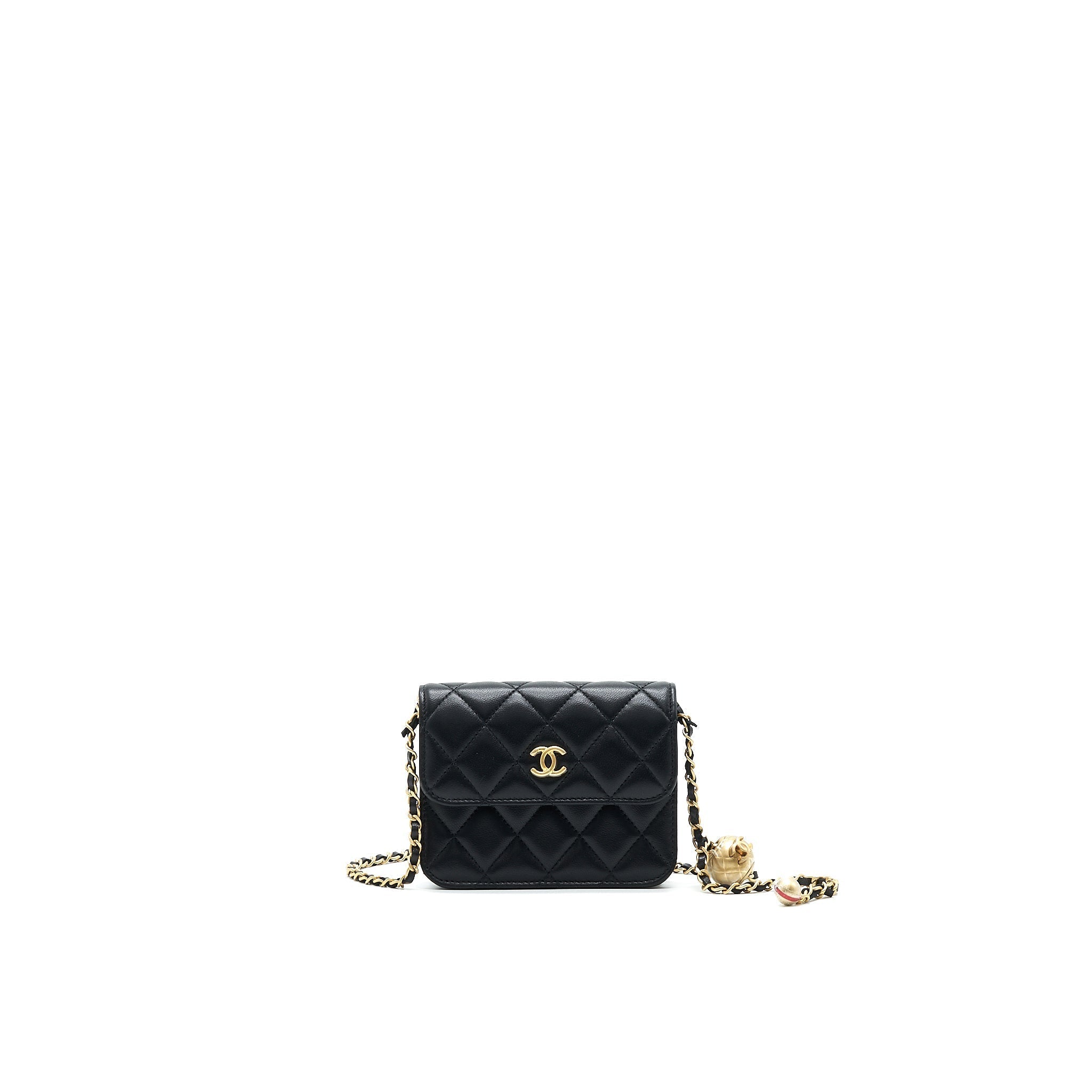 Chanel Pearl Crush Mini Flap  Holder Belt Bag