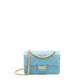 Chanel Mini 2.55 Reissue Flap Bag Light Blue Calfskin