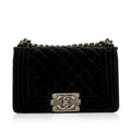 Chanel Boy Bag - Small - Velvet