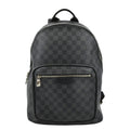 LOUIS VUITTON Josh Damier Graphite Backpack Black