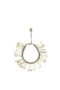 Chanel Silver & Pearl Sunray Solar Bracelet