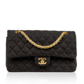 Chanel Jersey Classic Flap Bag - Medium