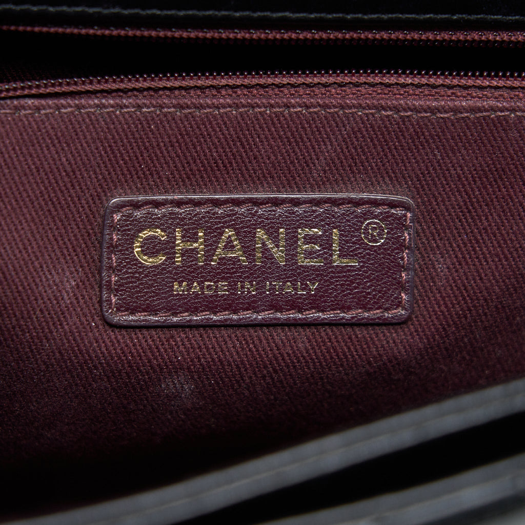 Chanel Perfect Edge Flap Bag With Calfskin Ruthenium