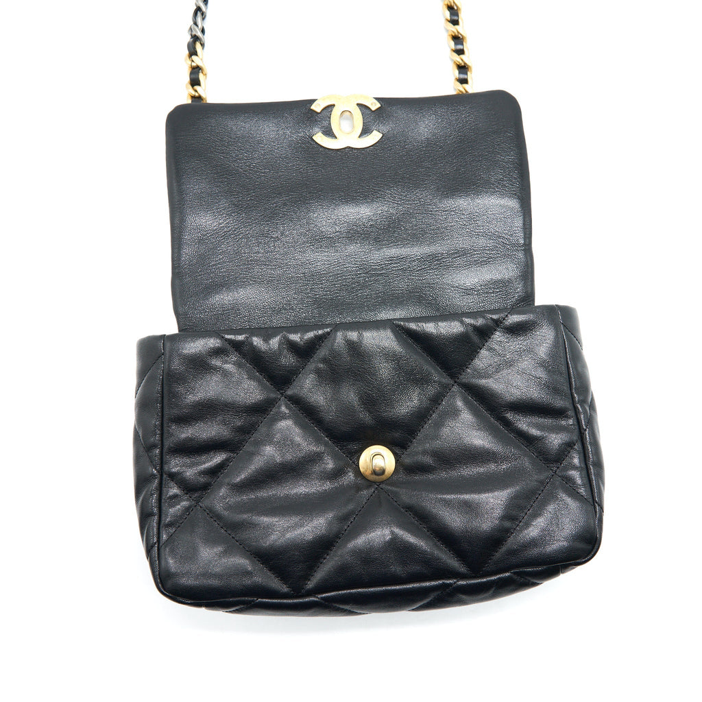 Chanel Small 19 Bag Black