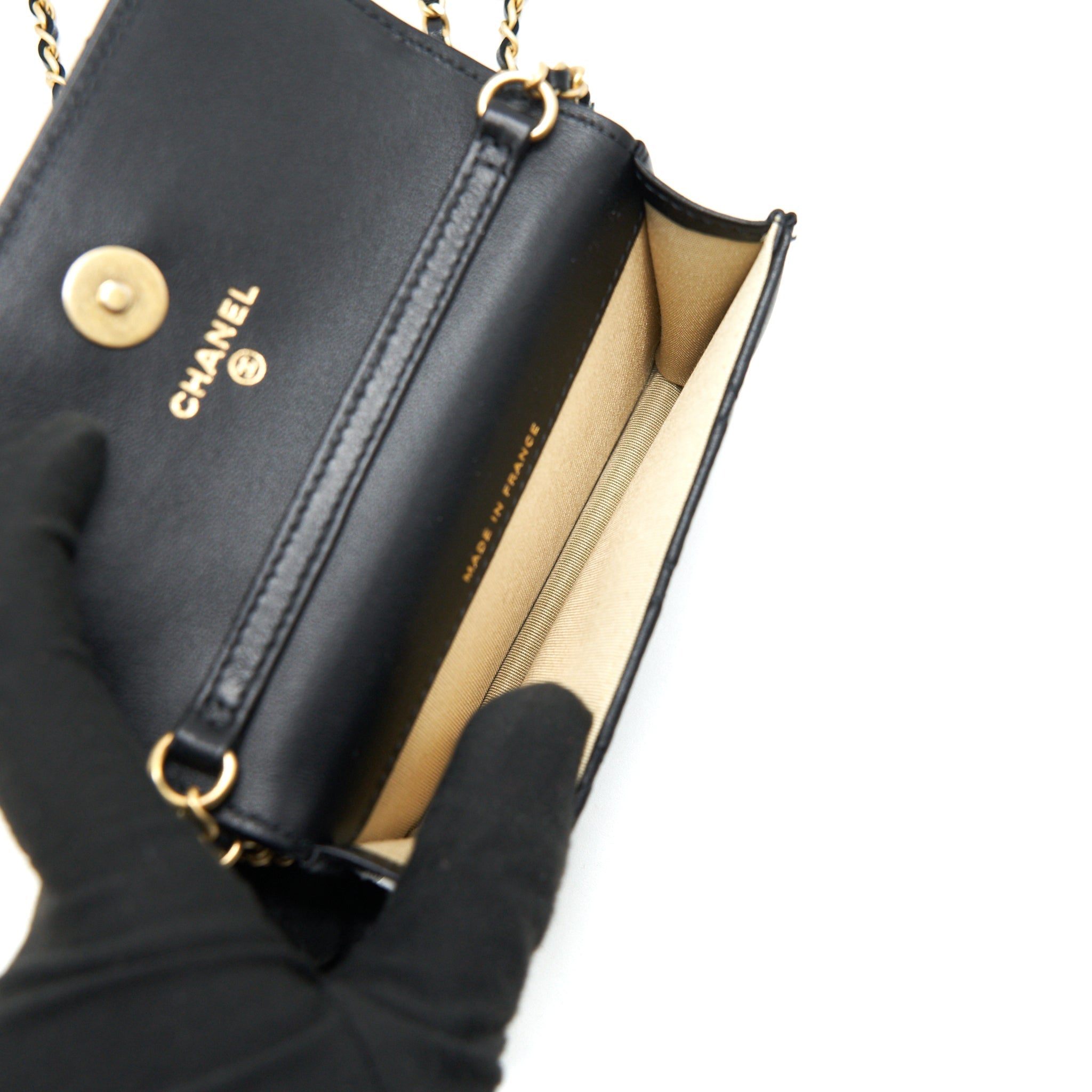 Chanel Pearl Crush Mini Flap  Holder Belt Bag