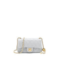 Chanel 21B pearl Crush Mini Rectangular Flap Bag Grey