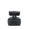Chanel PVC Aquarium Backpack Black PVC/Aged Calfskin