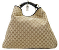 GUCCI GG Canvas Horsebit Large Hobo Bag 114900