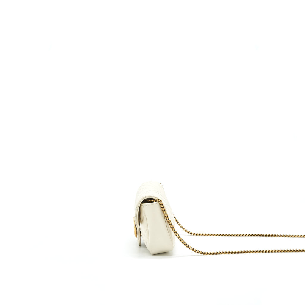 Gucci GG Marmont Super mini White with