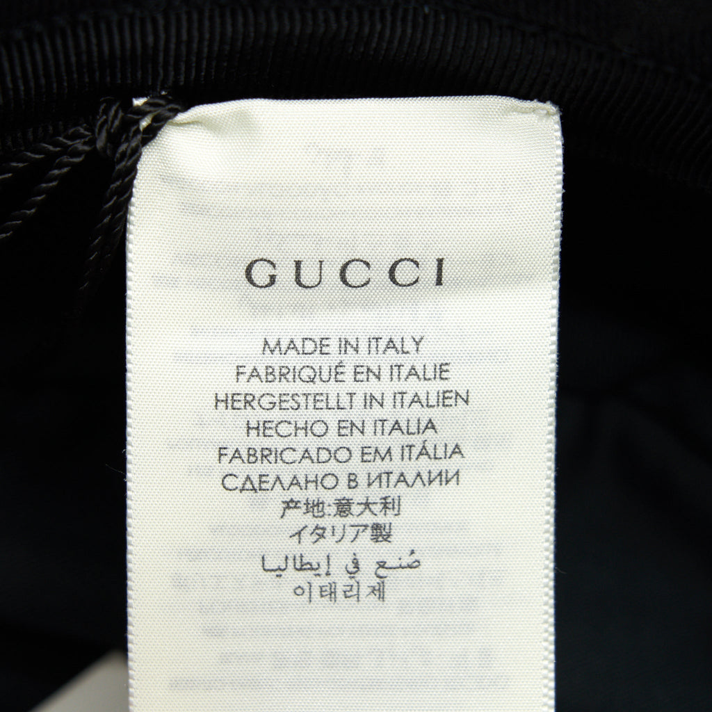 Gucci Size S (57) Bucket Hat Black