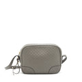 Gucci Guccissima Crossbody Bag Grey L