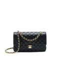 Chanel Medium Classic Double Flap 25cm Caviar Black