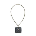 Chanel Flap Coin Purse with Chain Black Caviar L