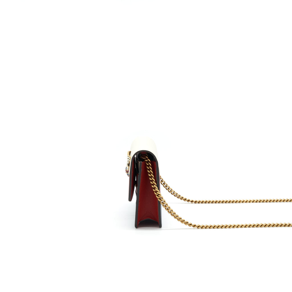 GUCCI Queen Margaret Leather Mini Bag
