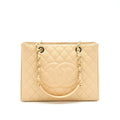 Chanel Grand Shopping Tote Bag Beige with