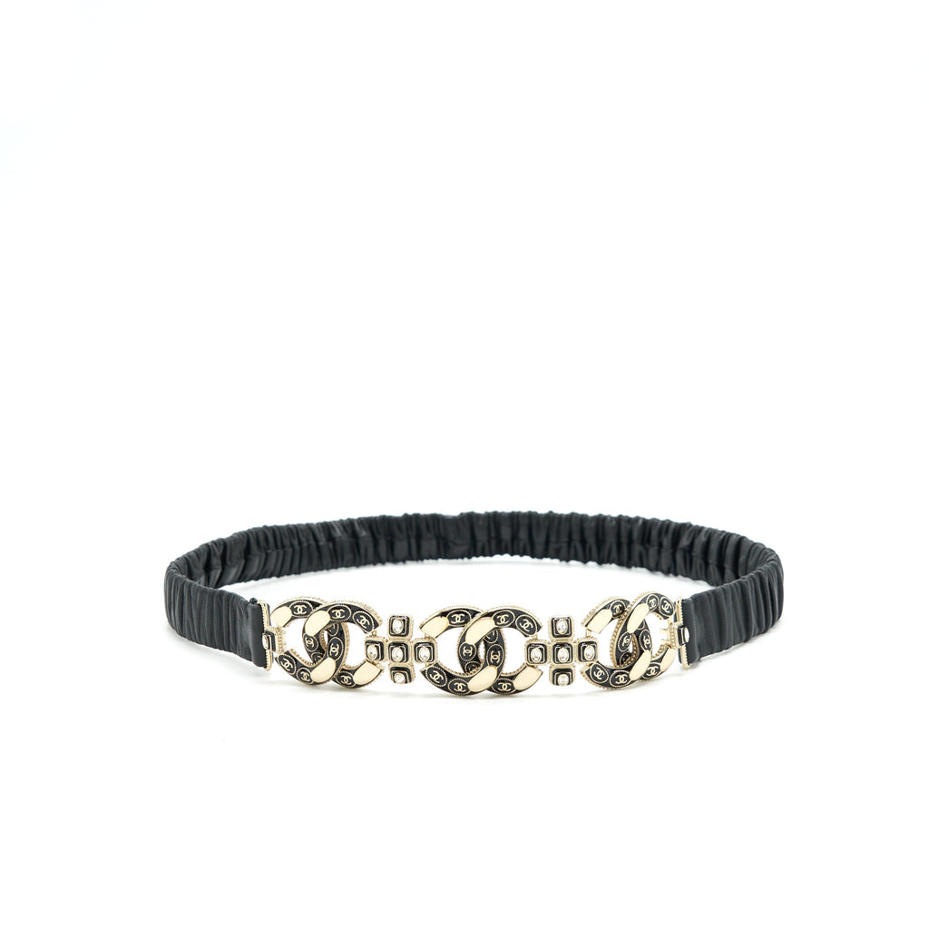 Chanel Size 80 Belt Black L