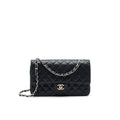 Chanel Medium Classic Double Flap Caviar Black  serial 12