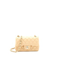 Chanel 22C Mini Rectangular Flap Bag Lambskin Beige L