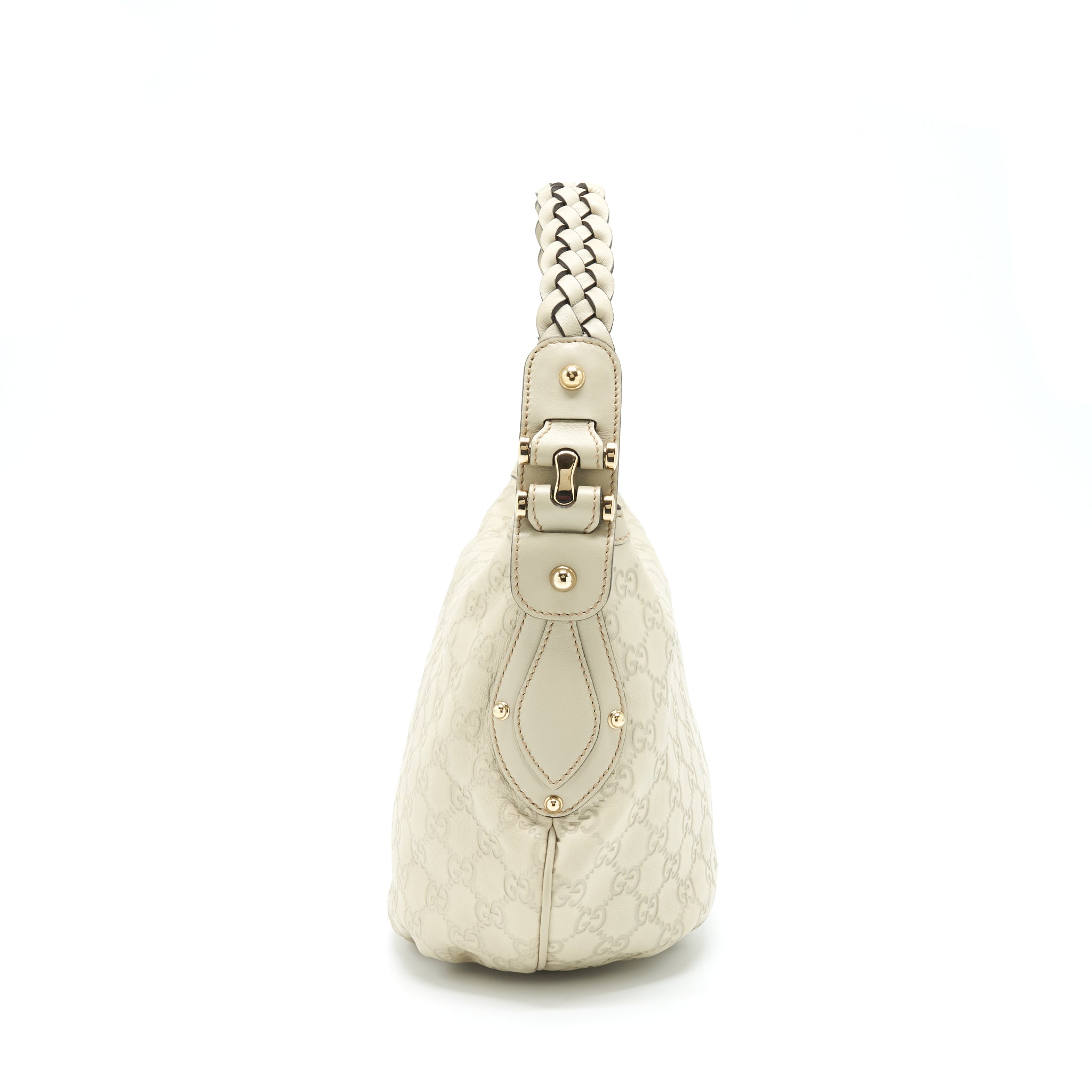 Gucci GG supreme Print Bag Light Grey