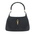 Gucci Vintage Jackie With Bamboo Handle Black