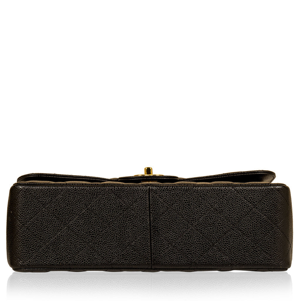 Chanel Classic Flap Bag - Jumbo - Caviar